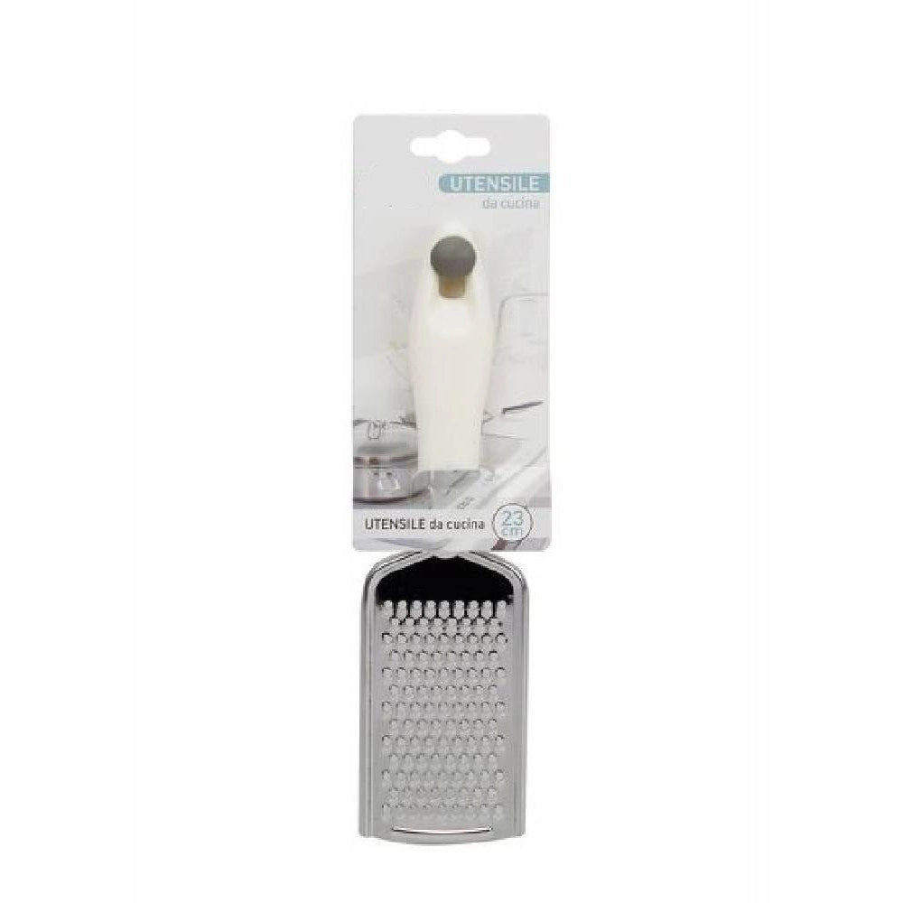 Trade Shop - Grattugia Manuale Verticale Manico In Plastica Gratta Formaggi 23cm Cucina 66166 -