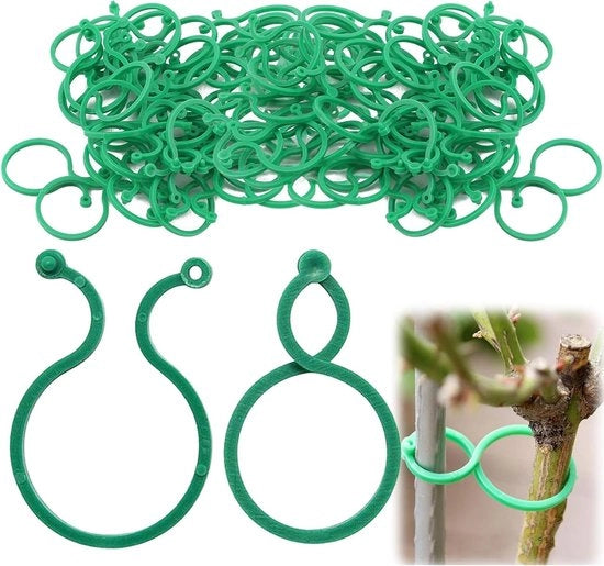 Clip per piante rampicanti - 200 pezzi