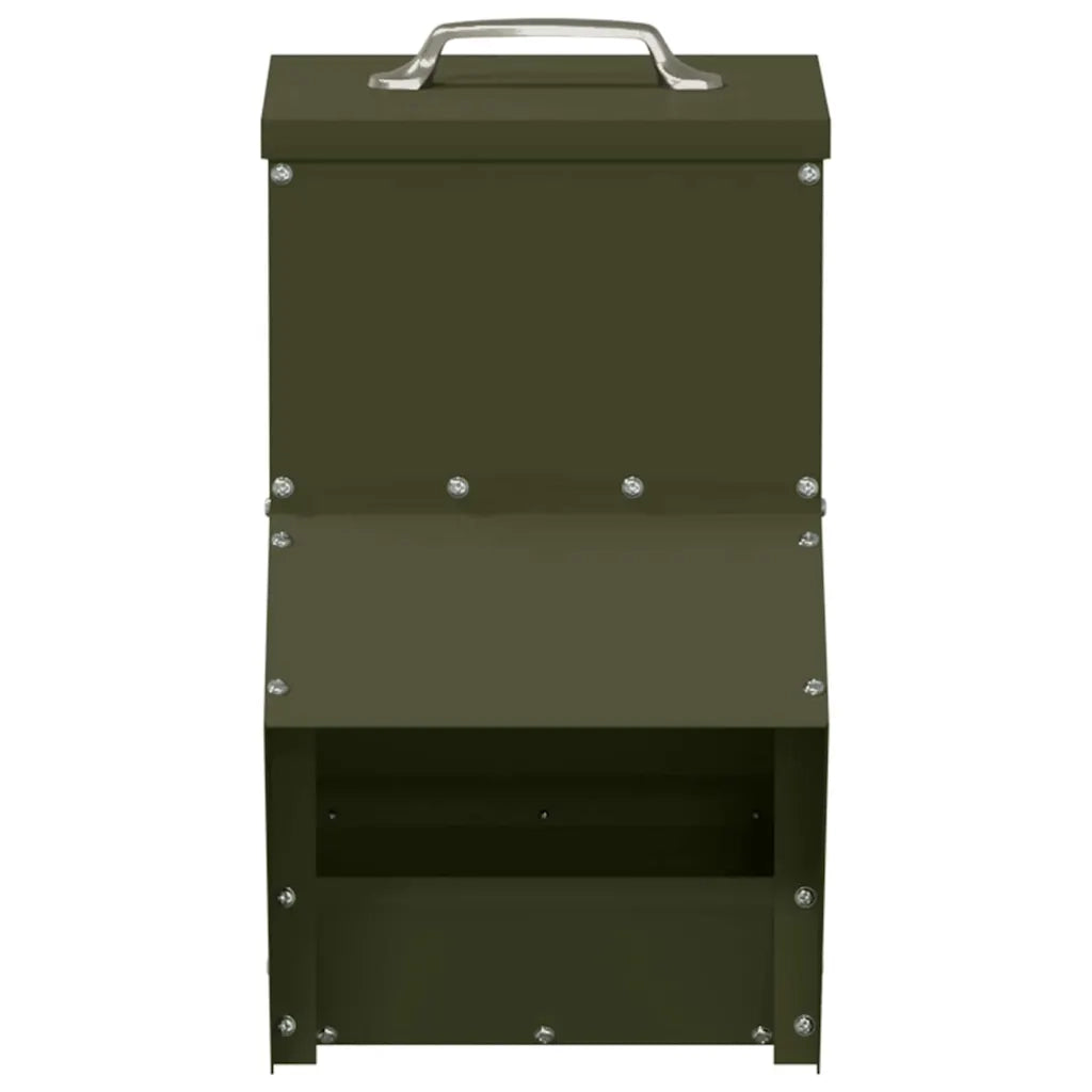 Feeder per pollo Verde oliva 20 x 25 x 35 cm 874697