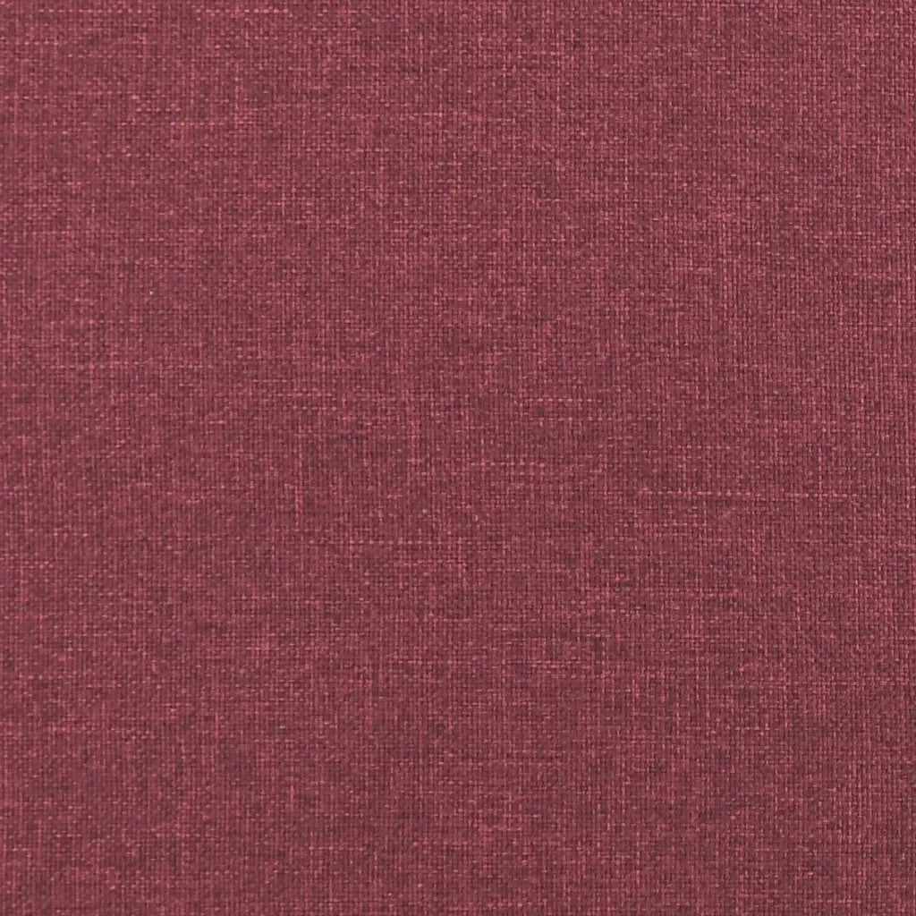 Set di Divani 2 pz con Cuscini Rosso Vino in Tessuto 3201654