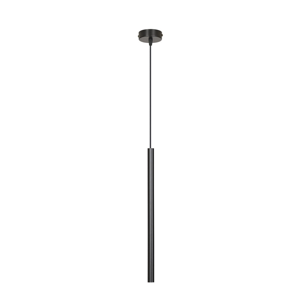 Lampada sospensione Emibig Selter 1 nera G9 metallo 120cm