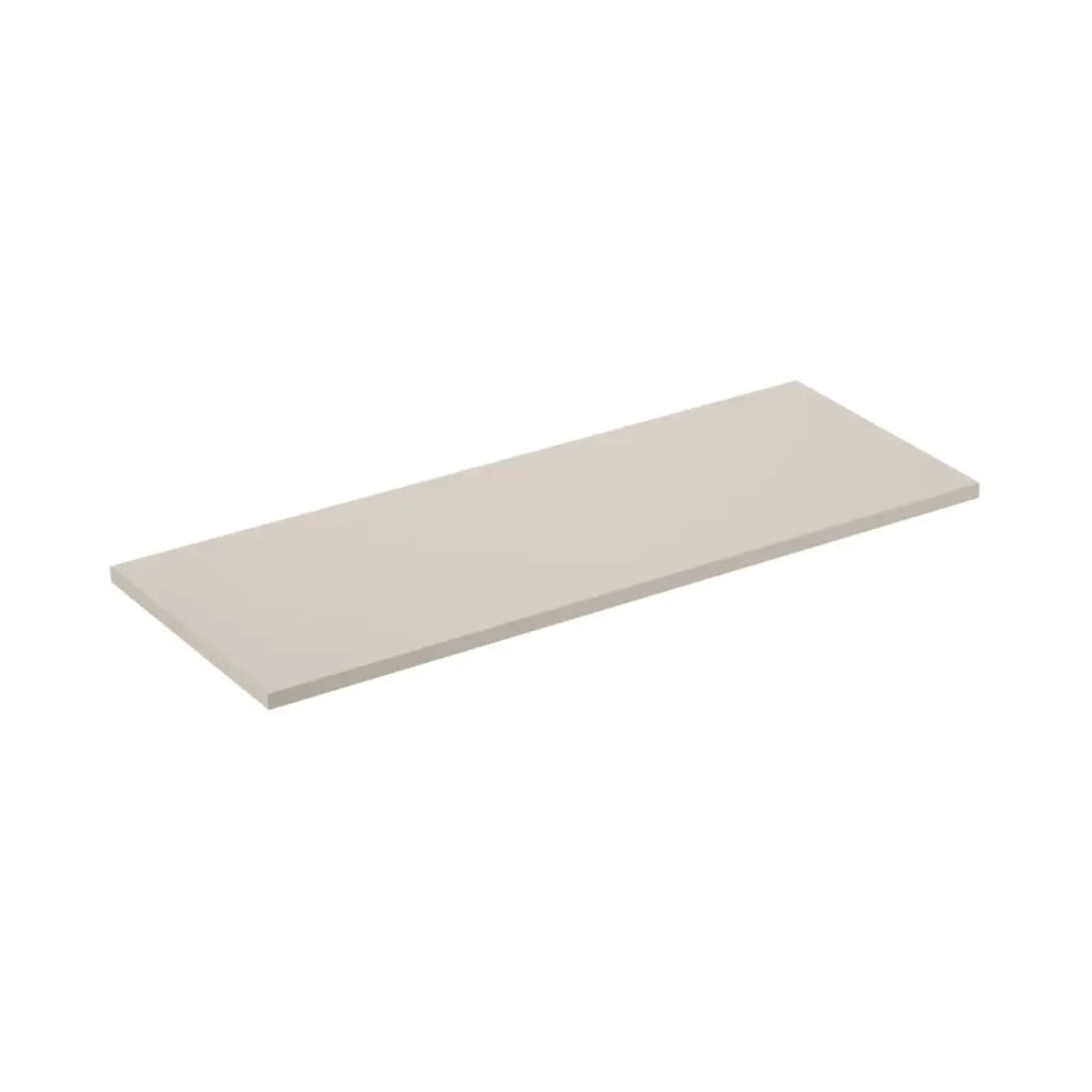 Insieme BRAZZA: mobile sottolavabo con cassetti 120cm con cesto per la biancheria + piano per lavabo + lavabo da appoggio cachemire