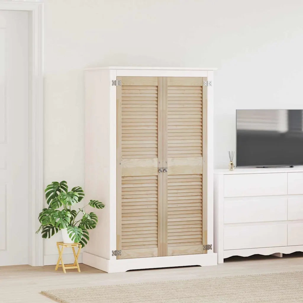 Porta per Armadio 2 pz Naturale 140,5 x 2,1 x 39,5 cm CFW5027011