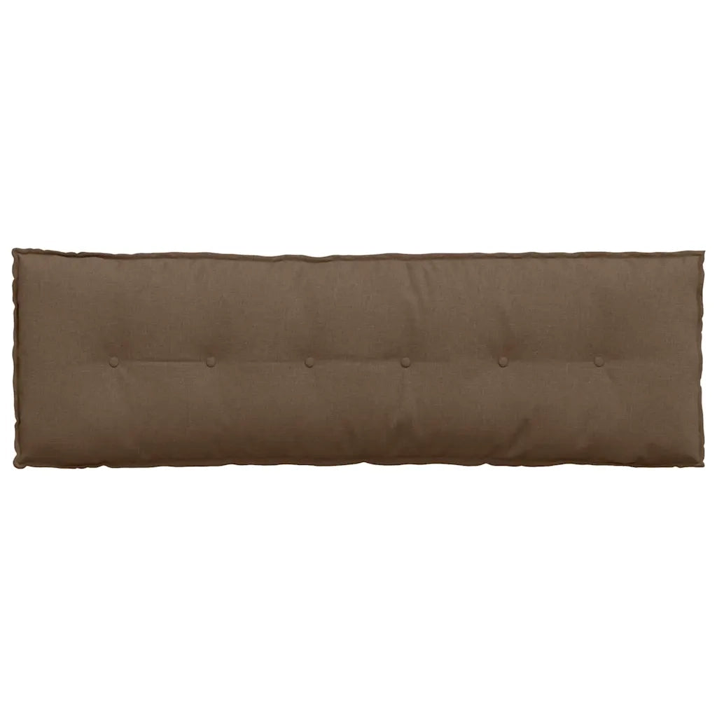 Cuscino per Schiena | Cuscino dorsale Marrone 160 x 19 x 50 cm Tessuto