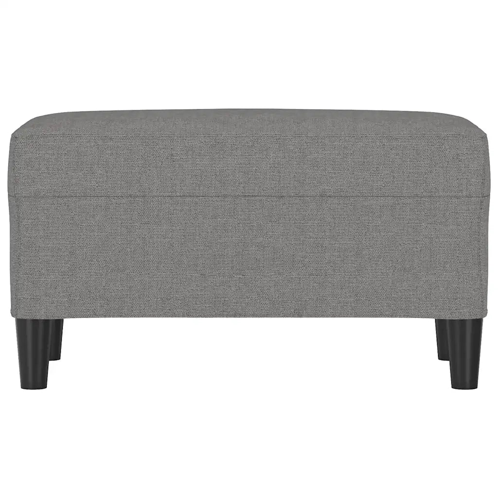 Panca-Sgabello Grigio Scuro 70x35x41 cm in Tessuto 550530