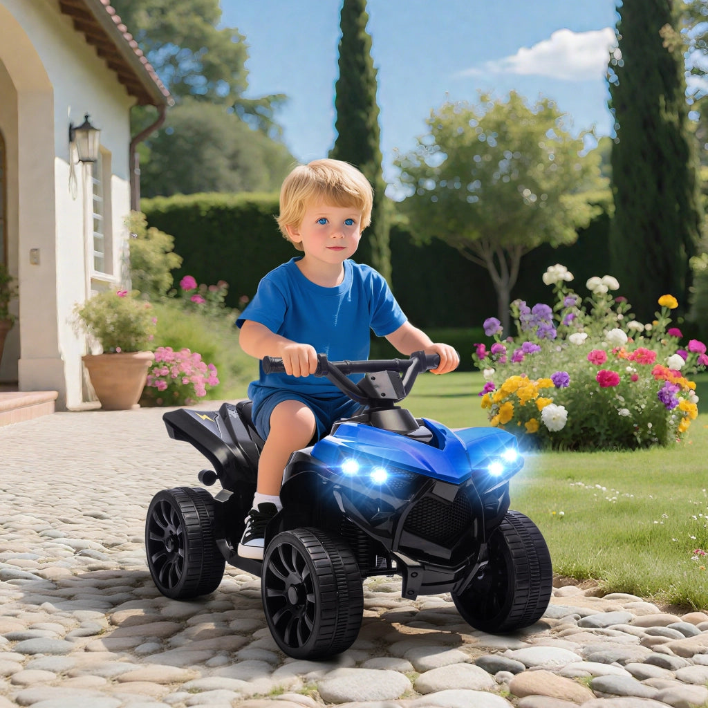 Quad elettrico per bambini 6V ¨C Minimal ¨C 70x42x45 cm blu