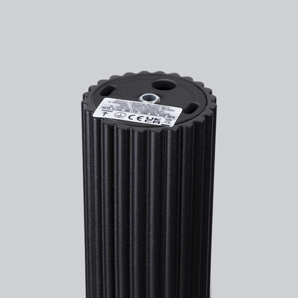 Lampada da soffitto KARBON 20 nero