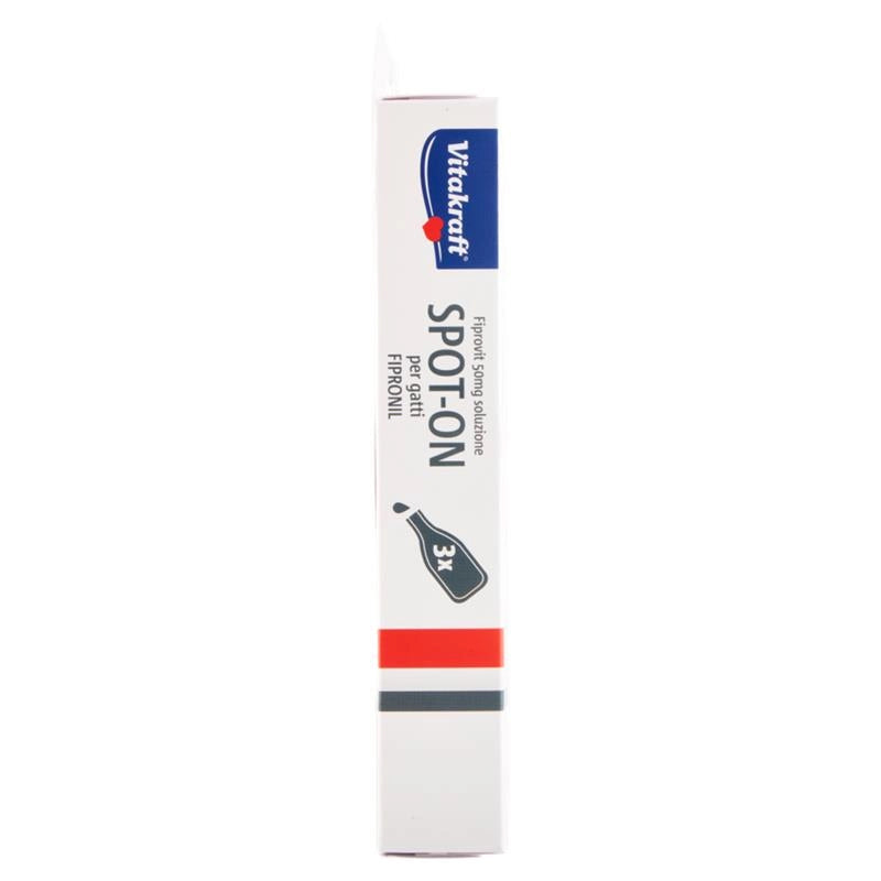 FIPROVIT 50 MG SOLUZIONE SPOT-ON PER GATTI FIPRONIL 3 DOSI X 0,50 ML