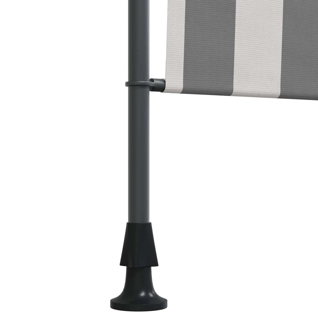 Tenda a rullo | Tenda avvolgibile Esterna Antracite e Bianco 100 x 270 cm