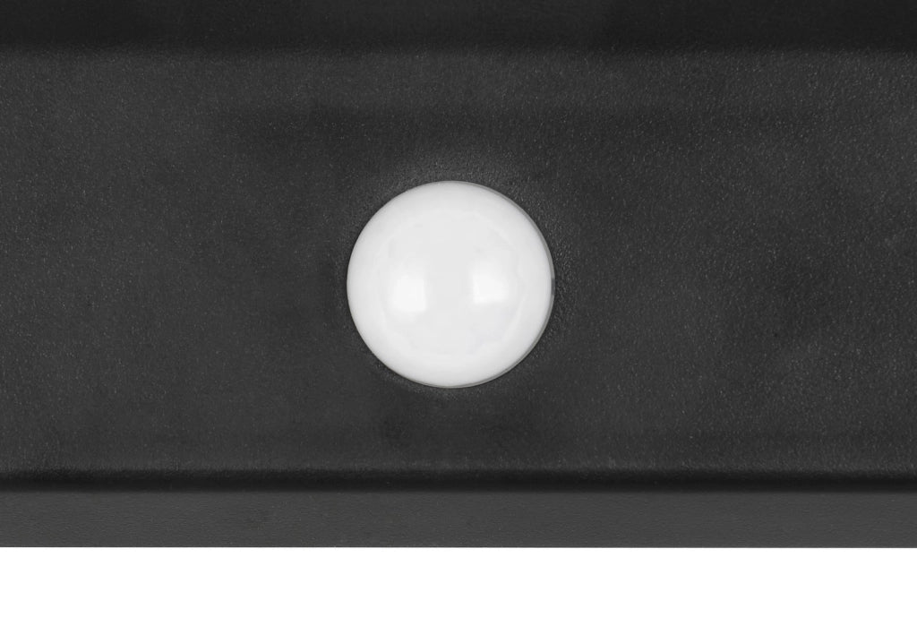 Applique da esterno LED solare 8W nero IP44 MORO RL