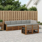 Set divani Legno di Acacia Massello 3384502