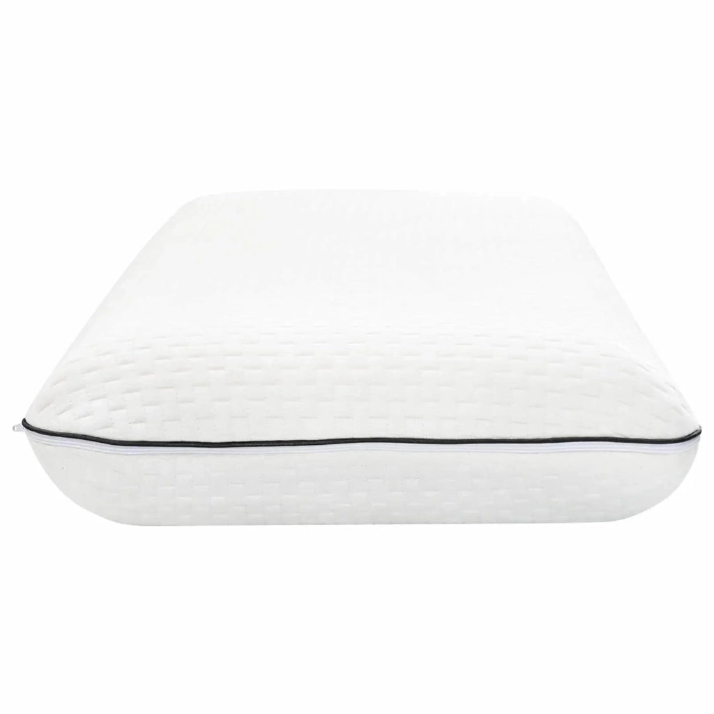 Cuscino da Letto Tinta unita Bianco 70 x 40 x 14 cm Schiuma Gel 42020236