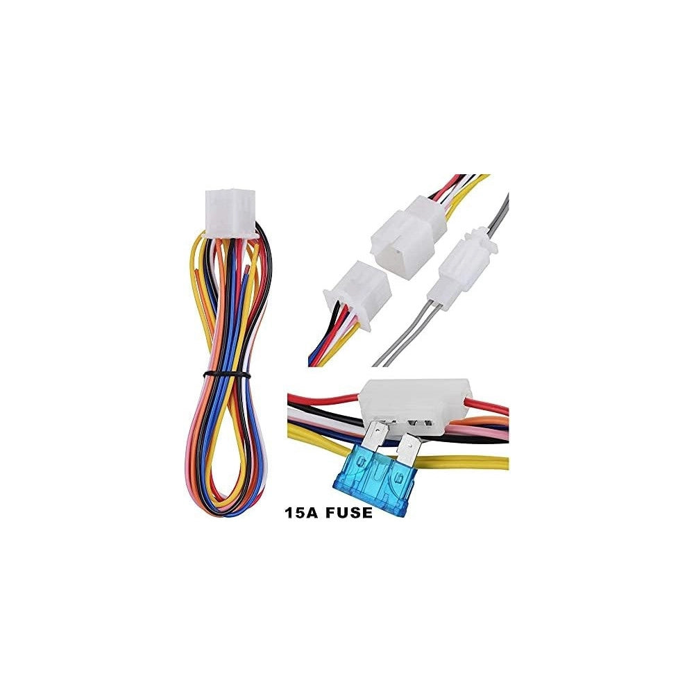 Trade Shop - Kit Antifurto Allarme Per Moto Universale Con Sirena Da 125db Code Telecomando -