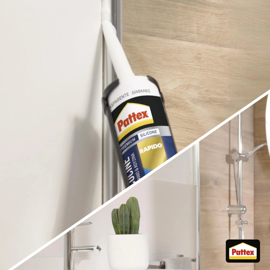 Silicone Trasparente Pattex Bagni & Cucine 300 ml