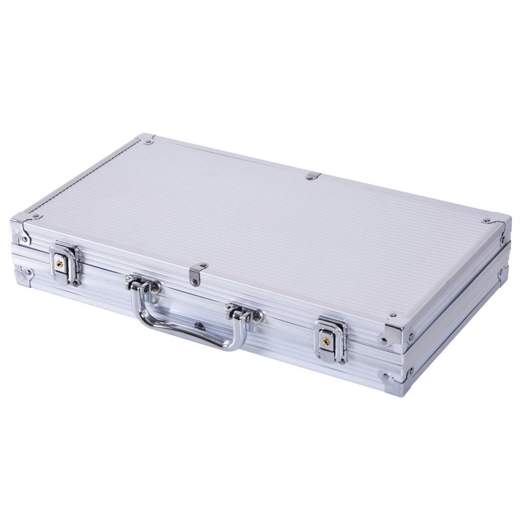 Set da Poker con 300 Fichas ¨C Minimal ¨C Aluminio