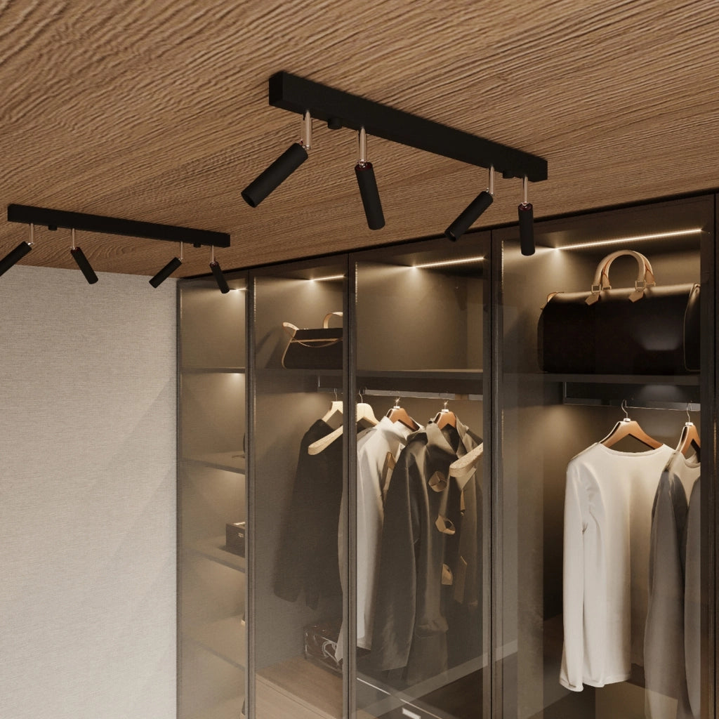 Lampada da soffitto EYETECH 2 nero
