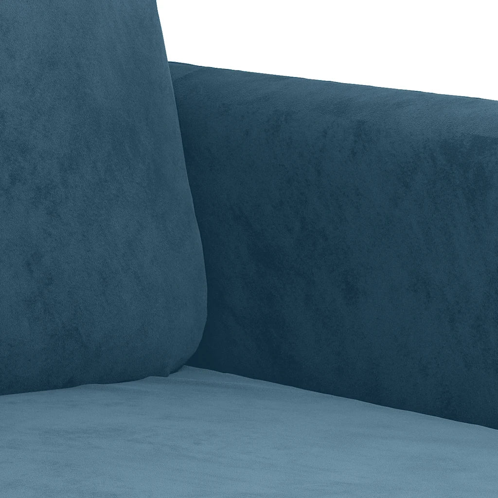 Poltrona Blu 60 cm Velluto 359431