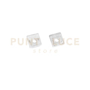 PROFILO GORIZIA ALLUMINIO E OPALE CON TAPPI INCLUSI 200X5,2X1,4CM