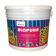 Popintenso palestra e decori interni pittura murale lavabile e coprente cromika *** formato 2.5 lt, colore- arancio s...