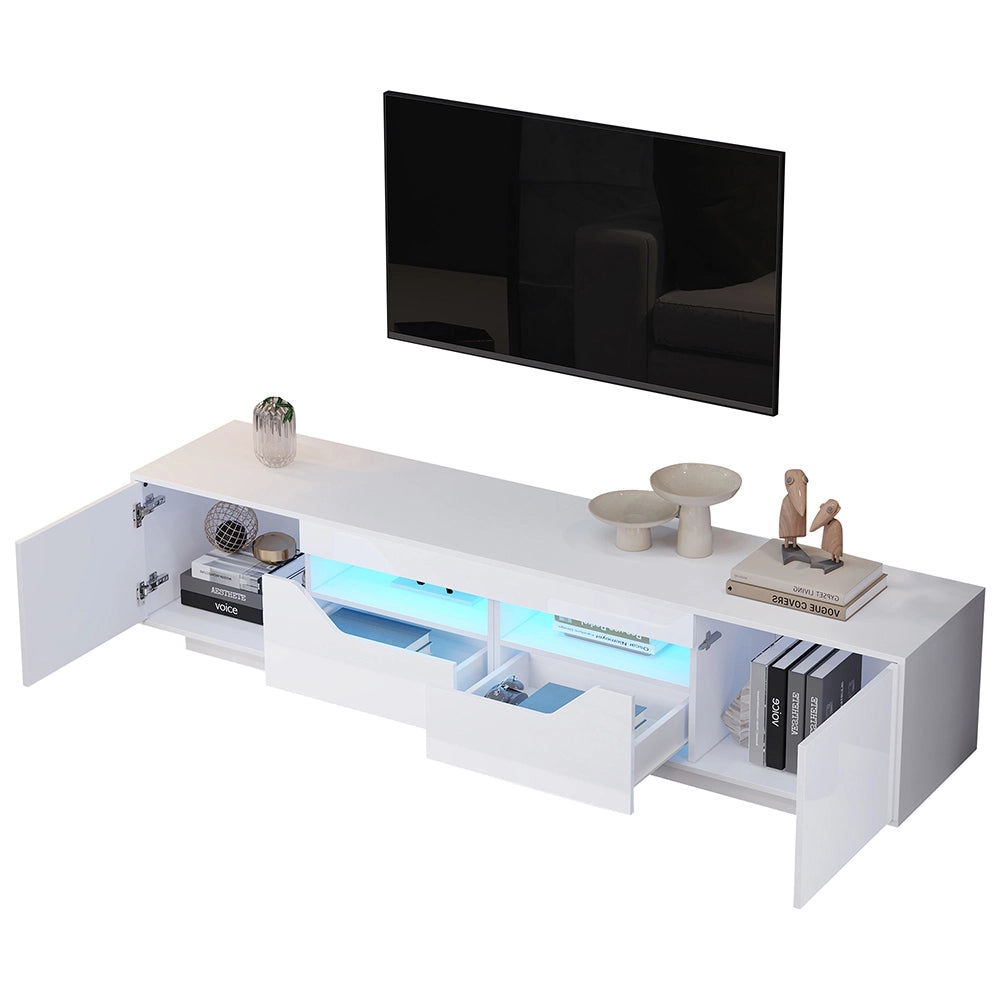 Mobile TV - Xylo - 180x40x45 cm LED 2 cassetti