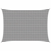 Telo Ombra Antracite e Bianco 3,5 x 4,5 m HDPE 42032774