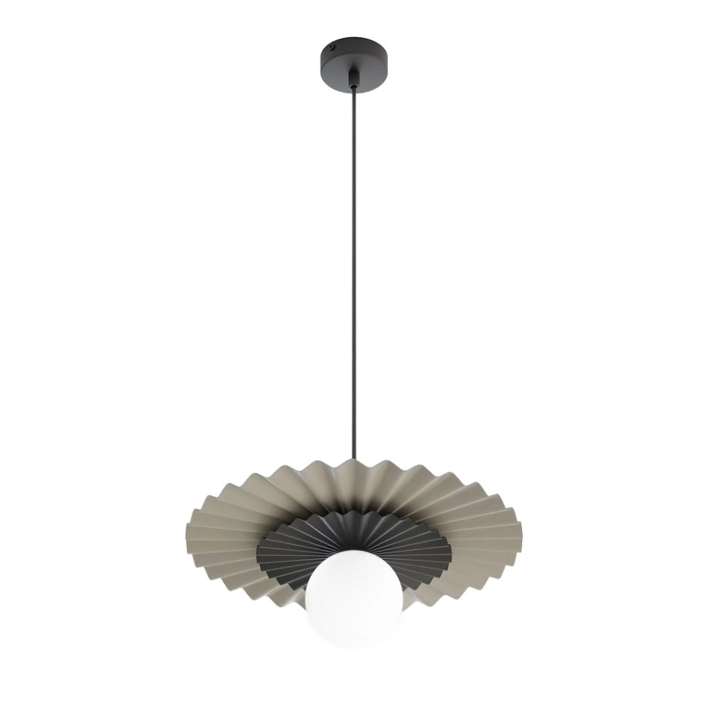 Lampada sospesa UMBRA Emibig 1xG9 beige/nero