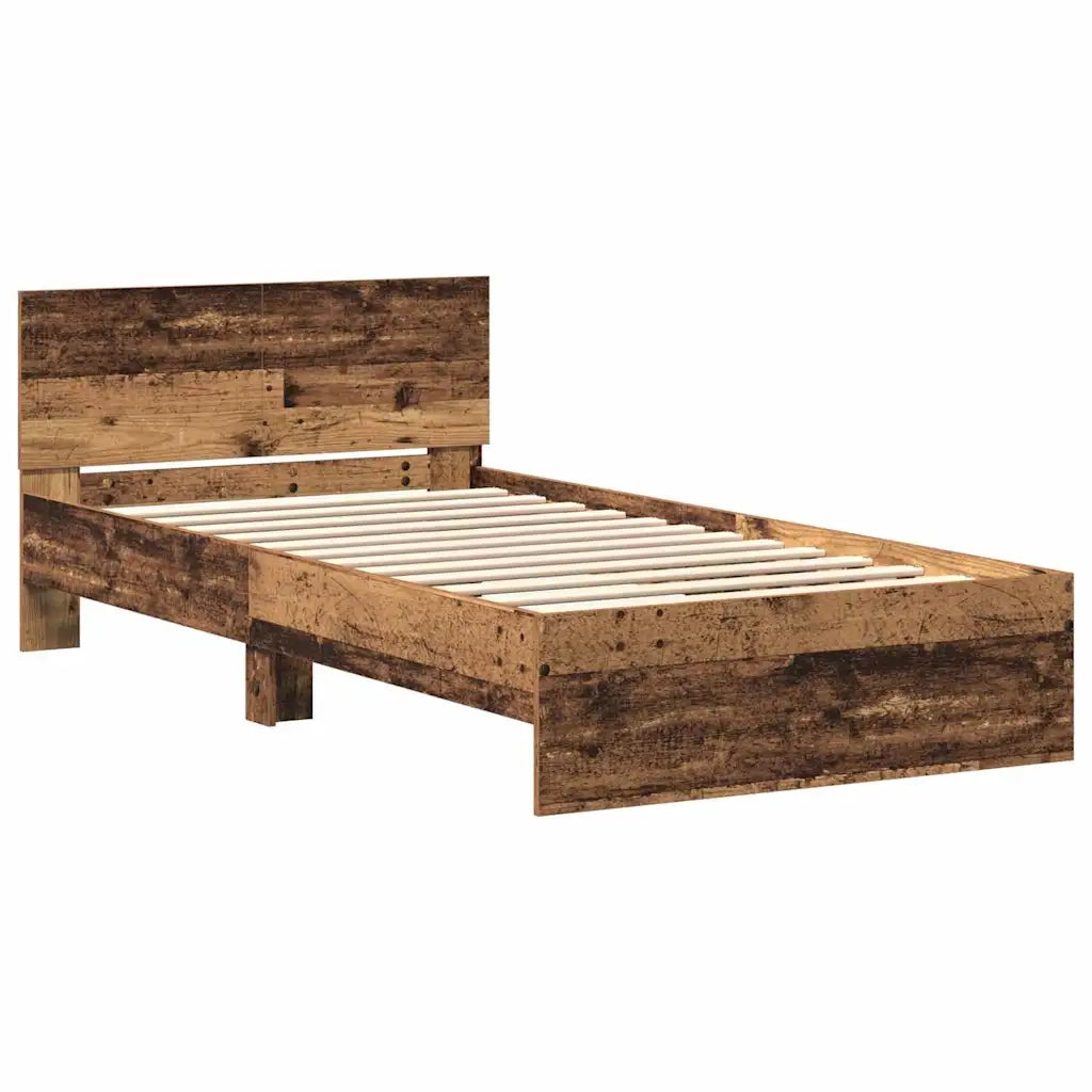 Struttura del letto Legno vecchio 203 x 104 x 70 cm 3376050