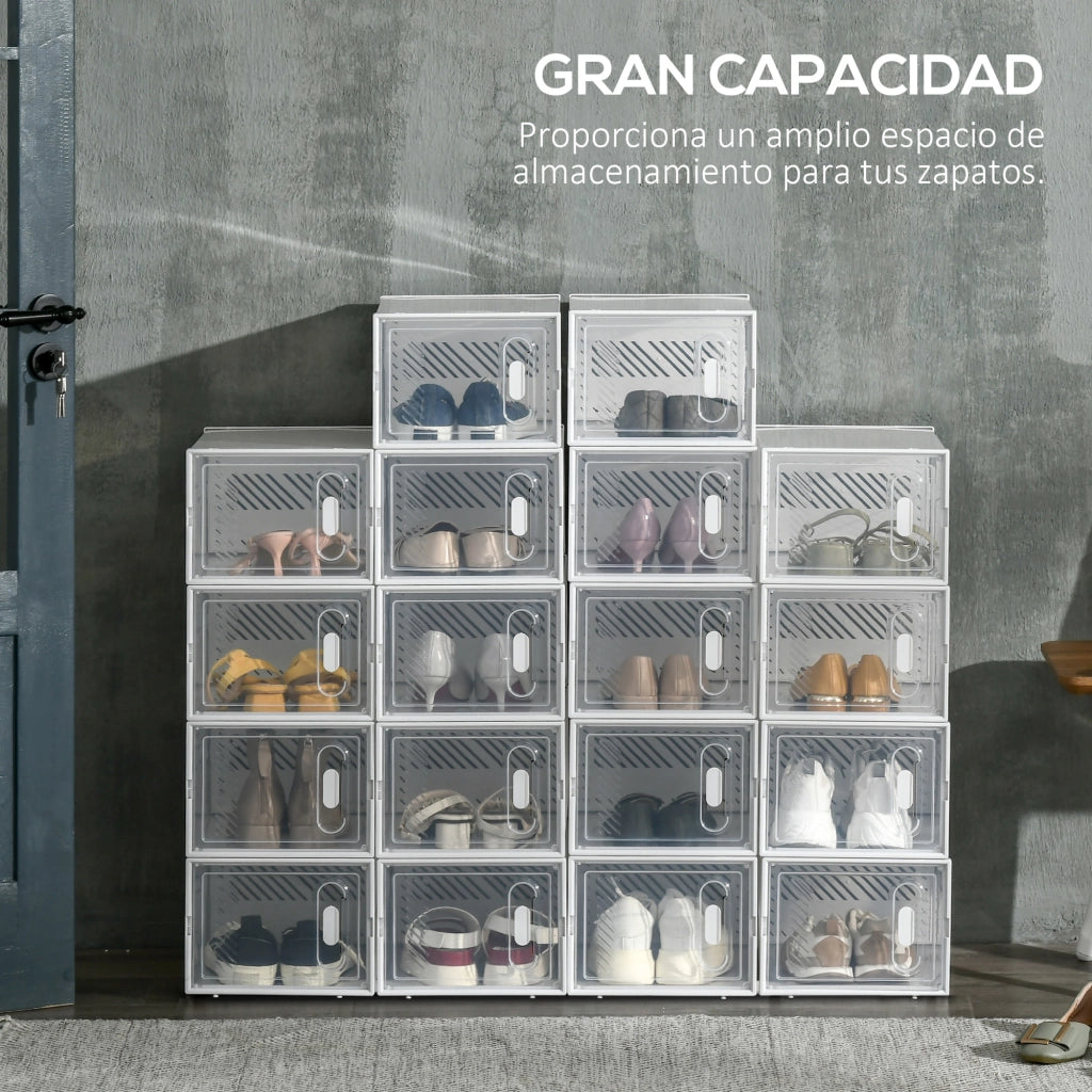 Armadio Scarpe Modulare ¨C Minimal ¨C Bianco 25x35x19 cm