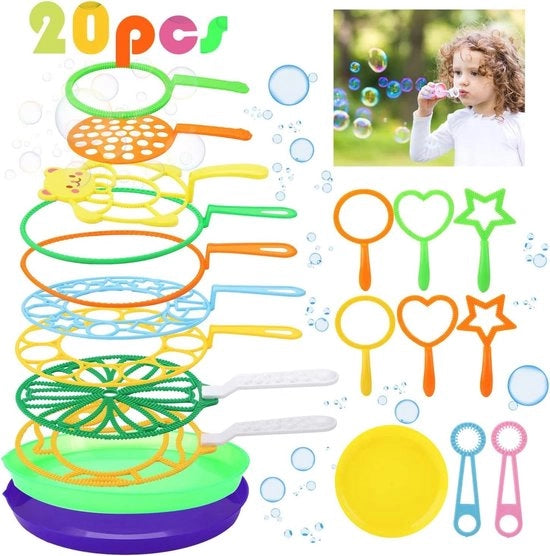 Batterie di Campanelli per Bambini - 20 Pezzi con Asta Magica per Creare Campanelli e Giochi