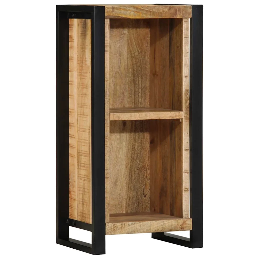 Comodino | Armadio da Notte | Mobiletto da notte Marrone Legno massello di mango