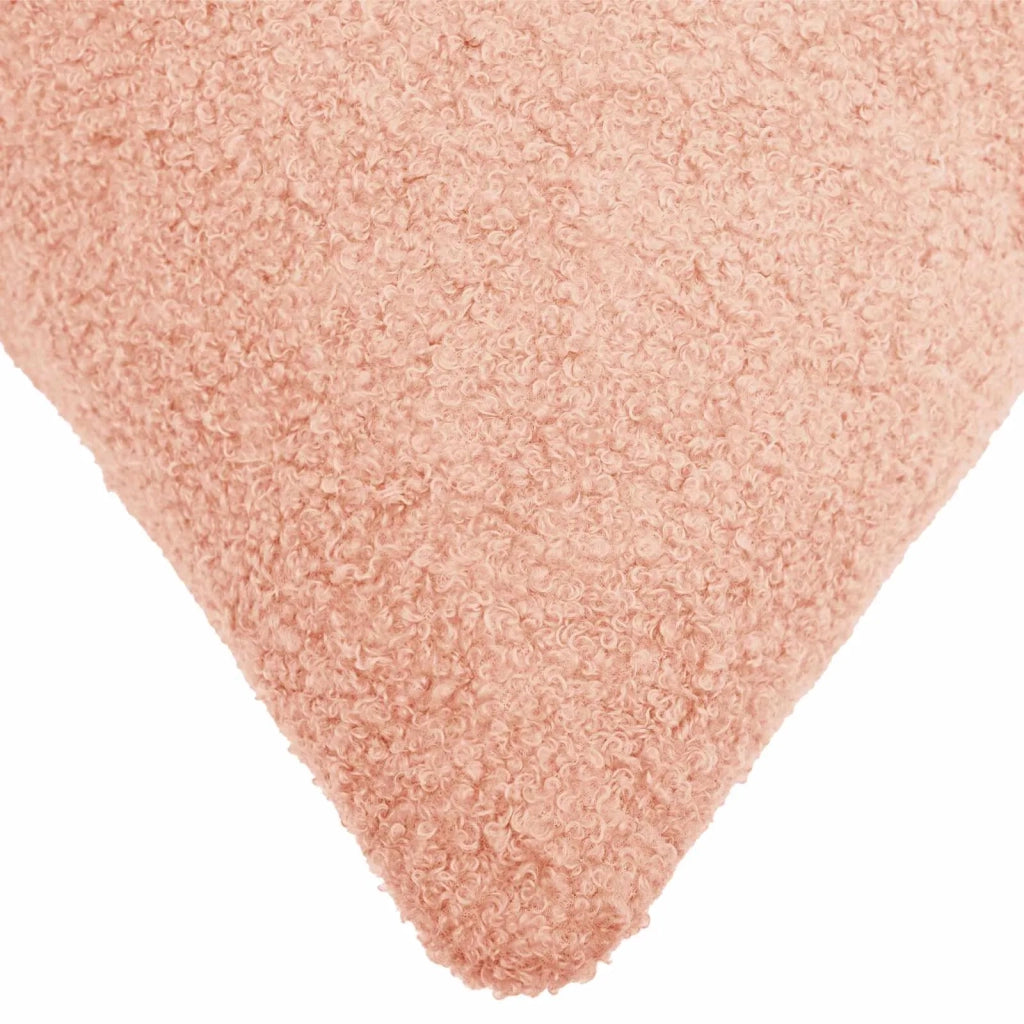 Federa 6 pcs HEERLEN Rosa 40 x 40 cm Bouclé 908486