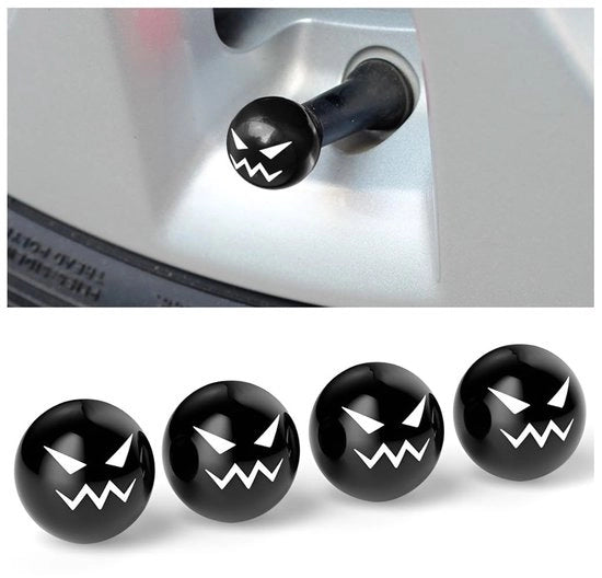 Accessori universali per auto e bicicletta - 4 pezzi - Koper/ABS - Ventilatore per ruota - Accessori per pneumatici - Ventilatore per ruota - Design elegante