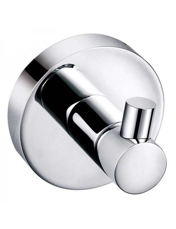 Set 2 ganci appendiabiti singoli COLORADO in ottone cromato 5,3 cm