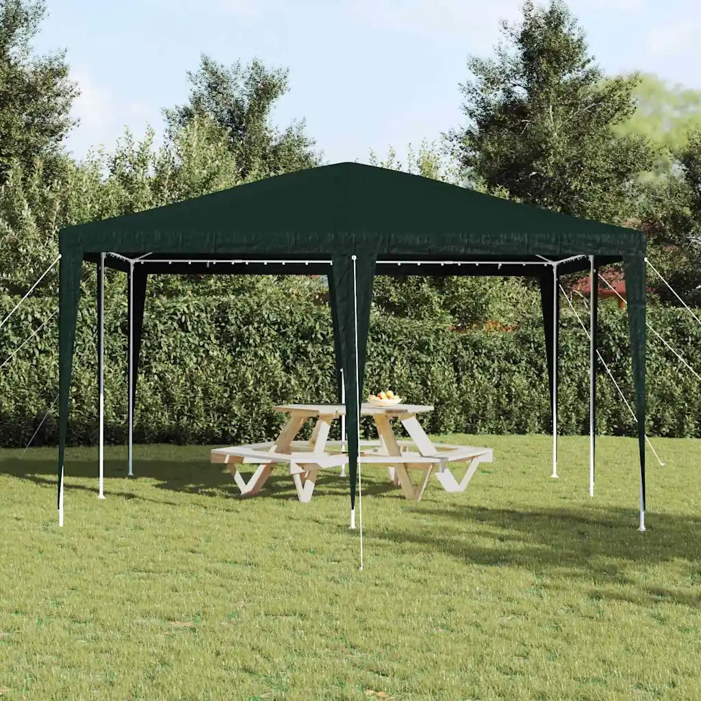 Tenda Party Verde 400 x 400 x 266 cm Polietilene e Acciaio 42003424