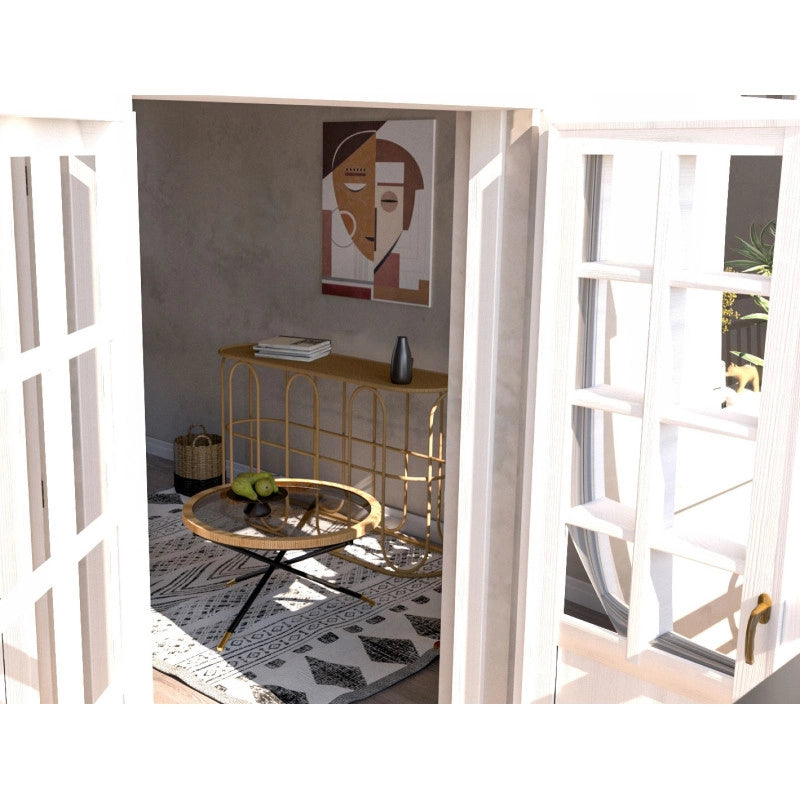 Tavolo Da Caffe' Saint Barth Rotondo cm ø 80x46,5