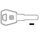 CHIAVI ZADI PER MOTO ANTIFURTO BULLOCK ZD25- - ZD25 - 10 pezzi SILCA