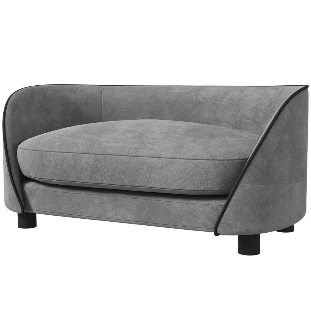 Divano per cani con cuscino ¨C Minimal ¨C grigio
