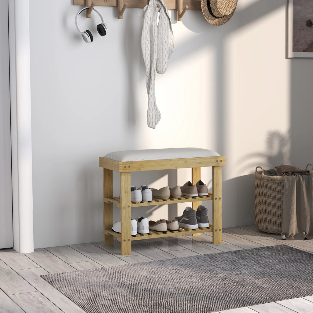 Sedia da pranzo con cassetti ¨C Minimal ¨C 60x49x29 cm crema