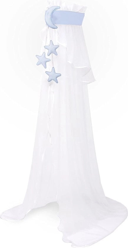 Chiffon Paradiso con Pettine per Culla e Wieg - Blu Pastello