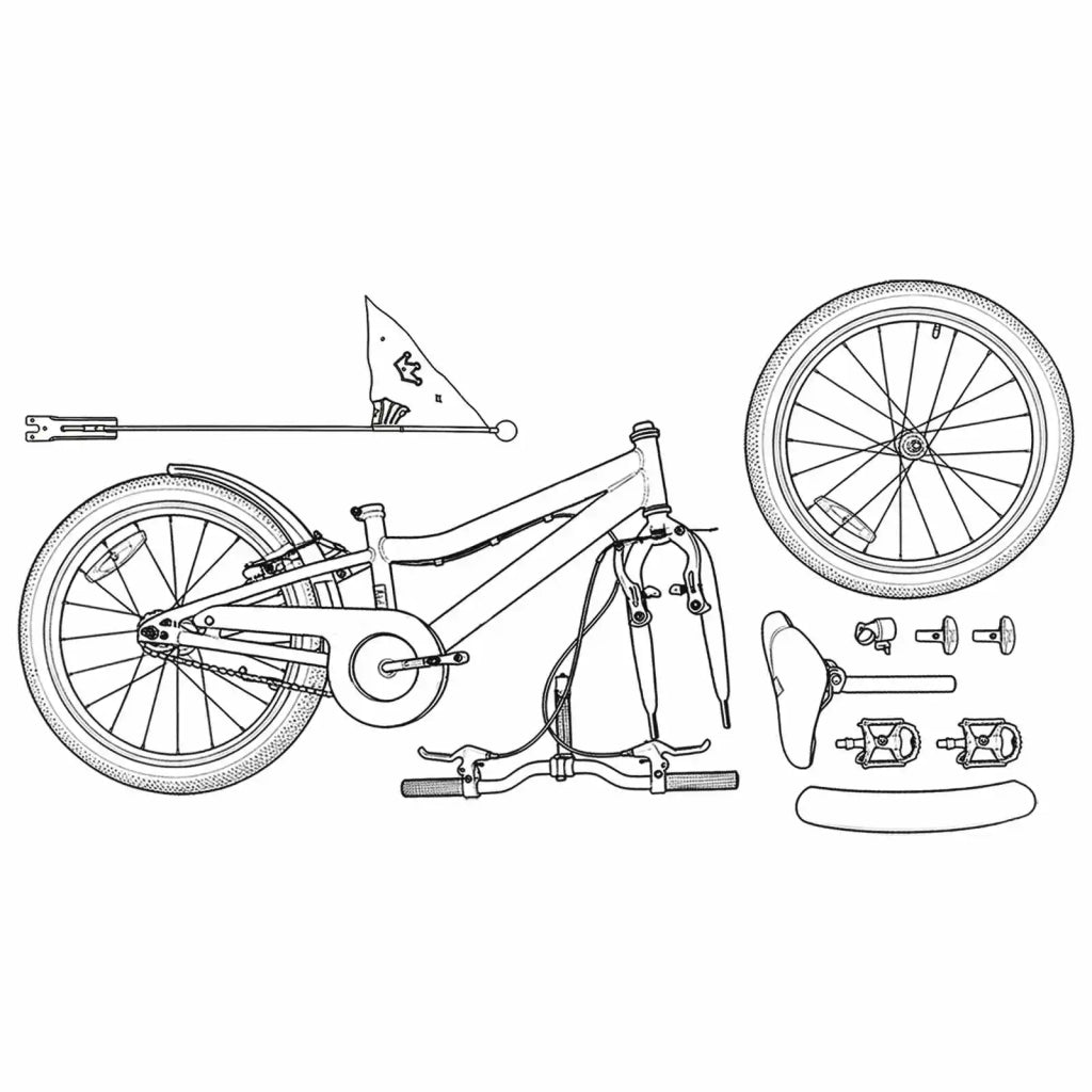 Bicicletta per Bambini 20 Pollici 42009636