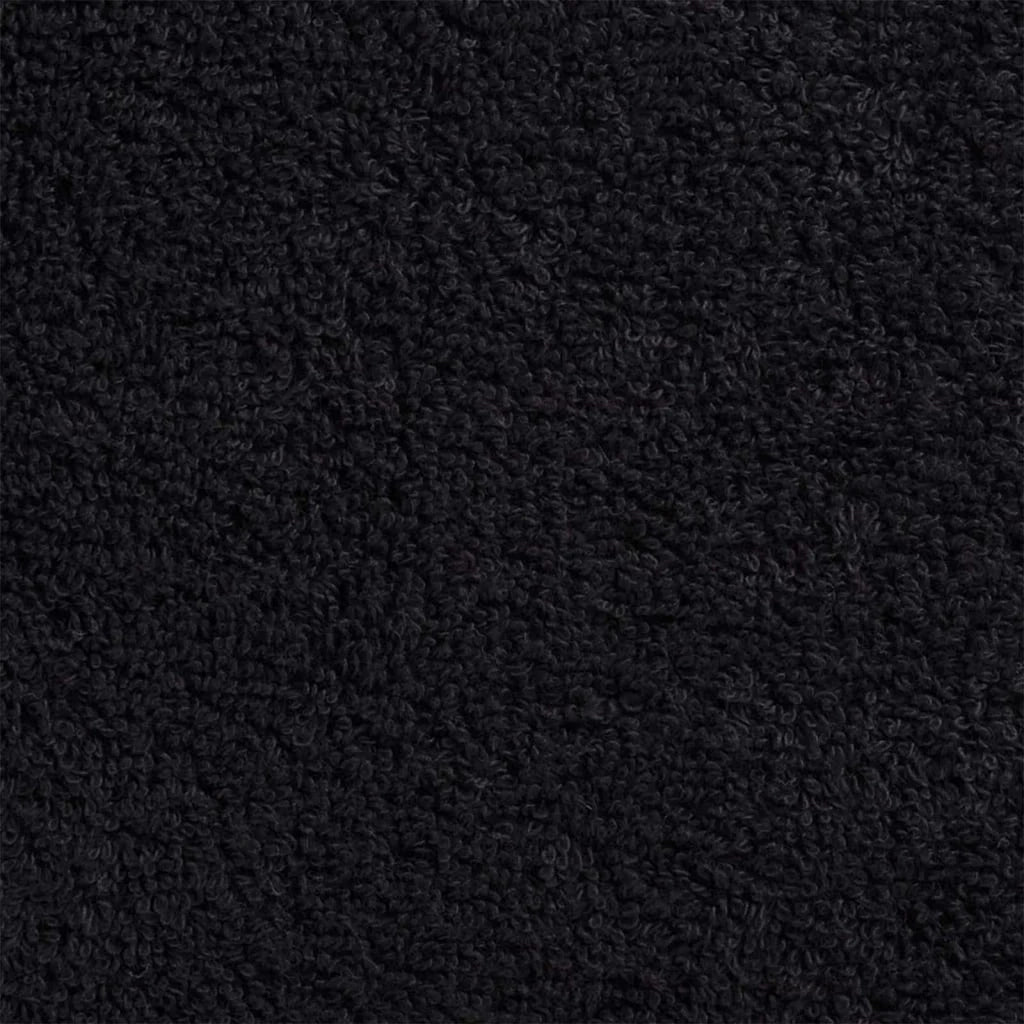 Asciugamano per Ospiti SOLUND 10 pcs Nero 15 x 21 cm 550 gsm 137418