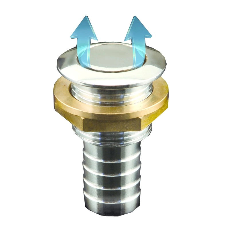 SFIATO INCASSO DRITTO PG. Ø MM.16 STRAIGHT TANK’S VENT HOSE Ø MM.19
