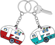 Decorazioni per Caravan Personalizzabili - 2 pezzi - Rood/Blauw