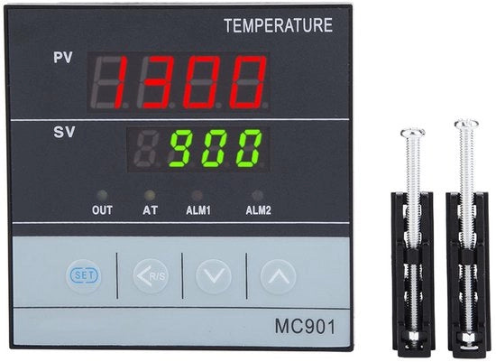 Regolatore di Temperatura Alta Precisione - Termometro - Termometri - Programmabile - Ingresso Sensor - Uscita SSR - Termostato