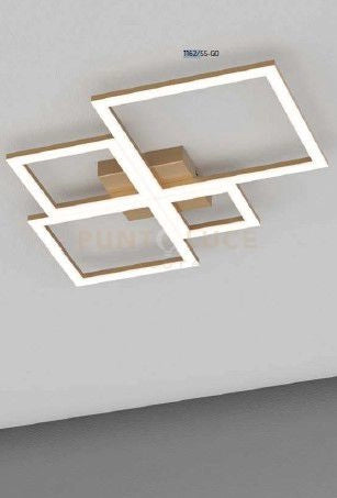 FOUR SQUARES APPLIQUE-PLAFONIERA 55 CM. GOLD 1162-55-GO