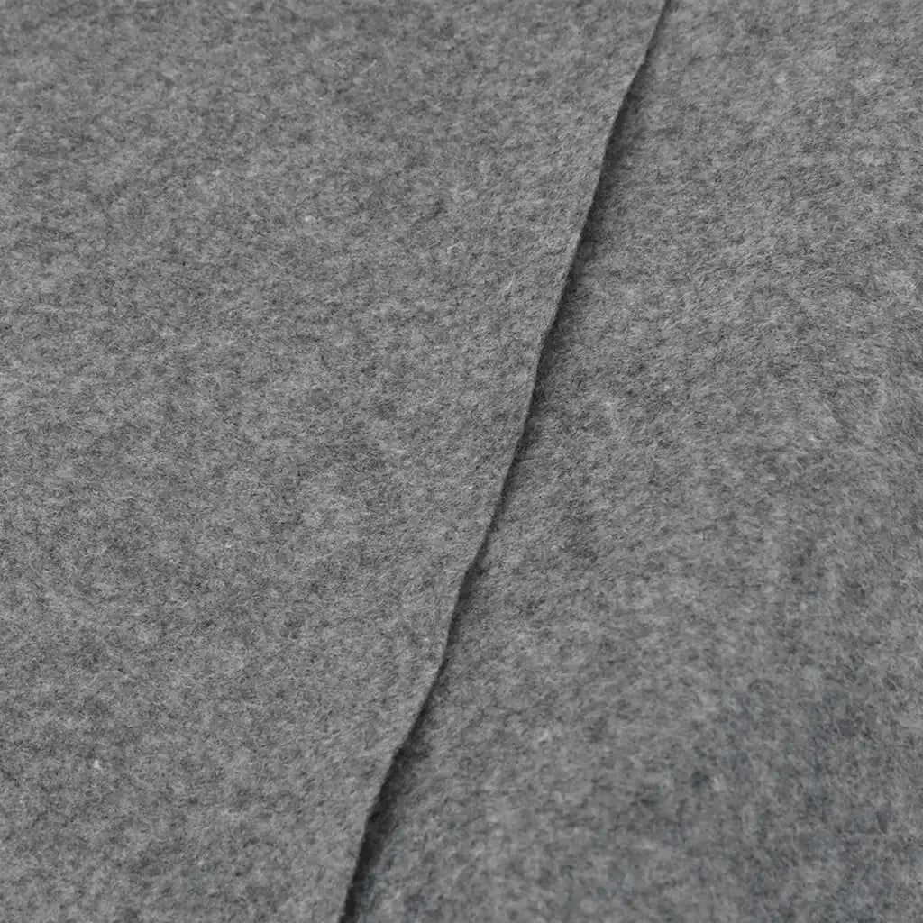 Telo Sotto Piscina Grigio Chiaro Ø500 cm Geotessile Poliestere 94221