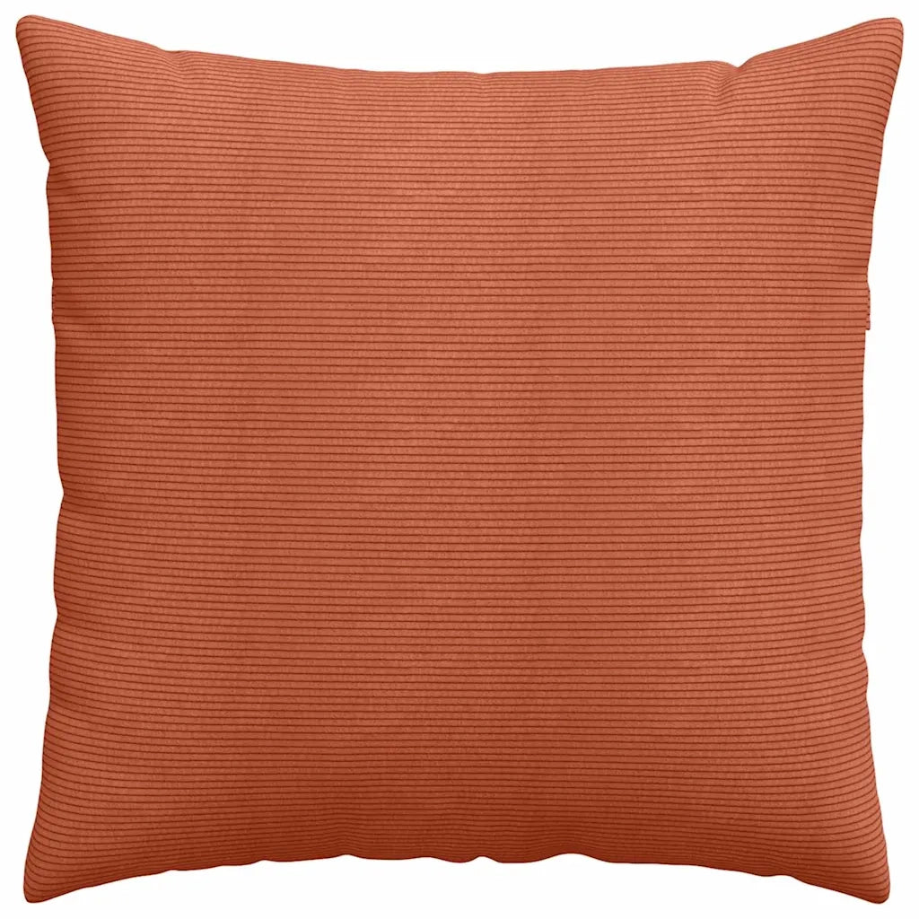 Cuscini da Divano 2 pz | Cuscini per sedie Rosso Arancio 80 x 80 cm