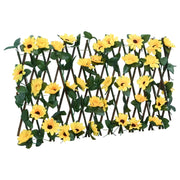Traliccio Edera Artificiale Espandibile 5pz Giallo 180x20 cm 366597