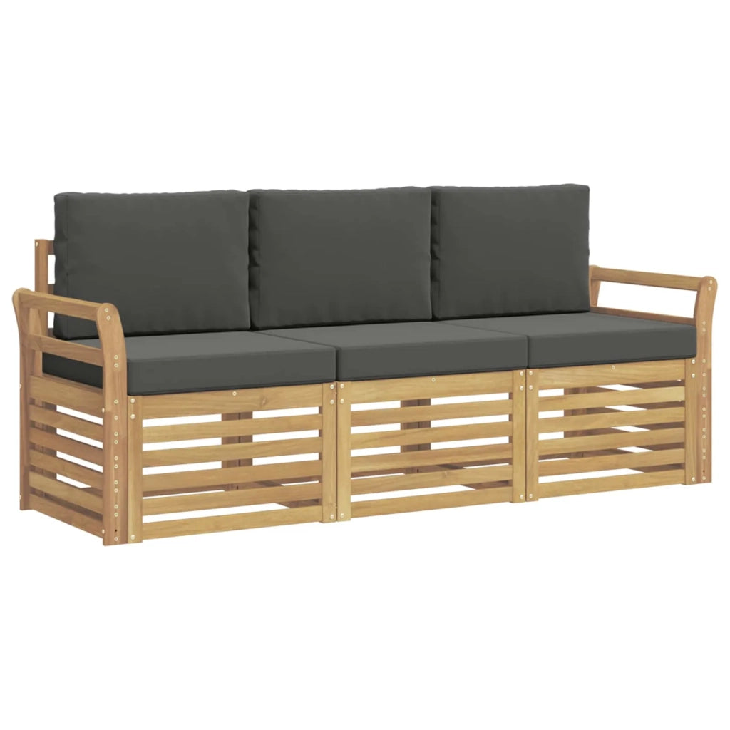 Set divani Legno di Acacia Massello 3391317