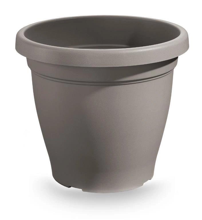 Vaso da Esterno Tondo in Plastica Verona Avana 45 cm Veca